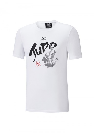 MIZUNO T-Shirt Judo Kinder weiß