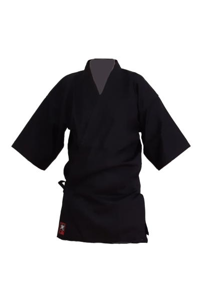 Hakama-Gi-Set, schwarz-weinrot (HG7)