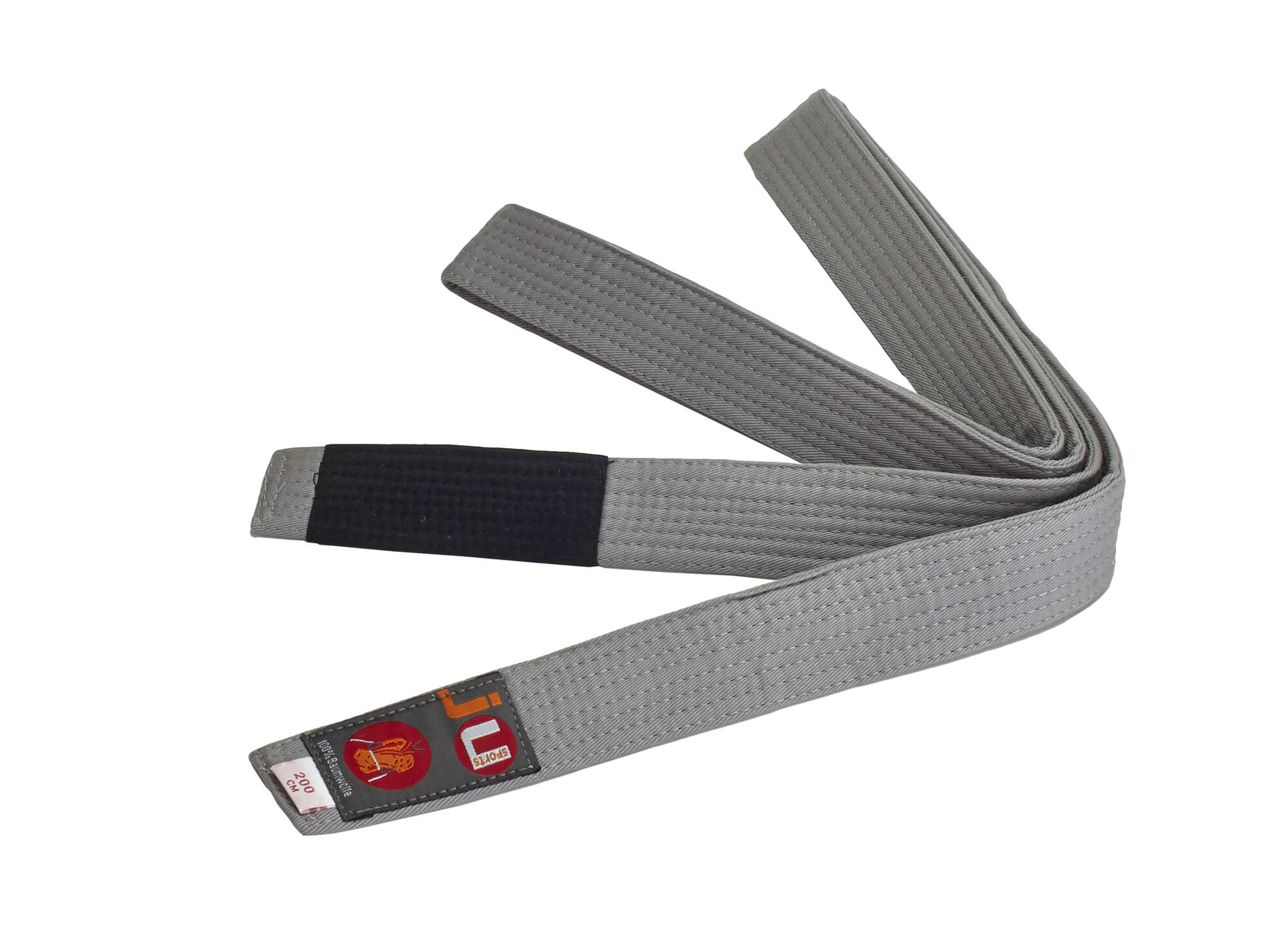 BJJ Brazilian Jiu-Jitsu Kinder Gürtel grau 260