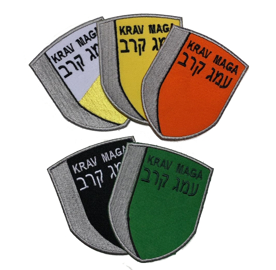 Krav Maga Abzeichen schwarz