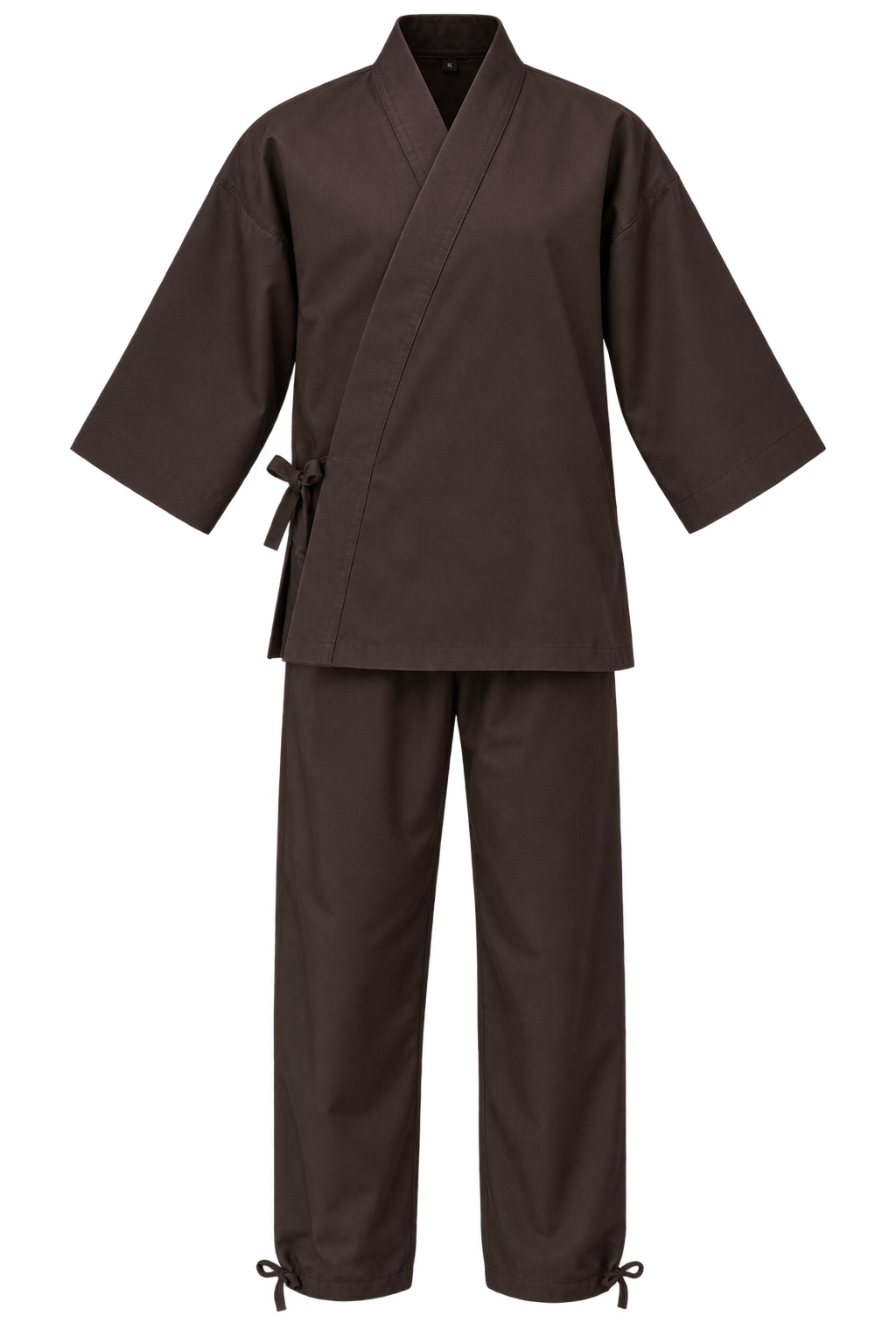 Meditationsanzug / Taiji Anzug schwarz Premium