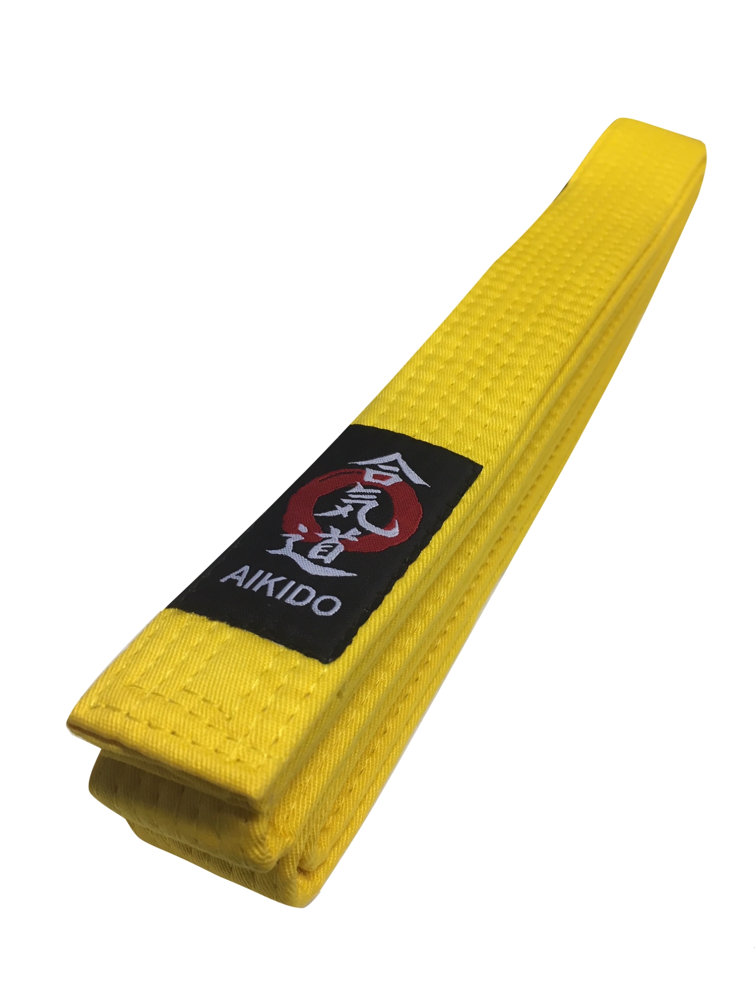 Aikido Label Gürtel gelb