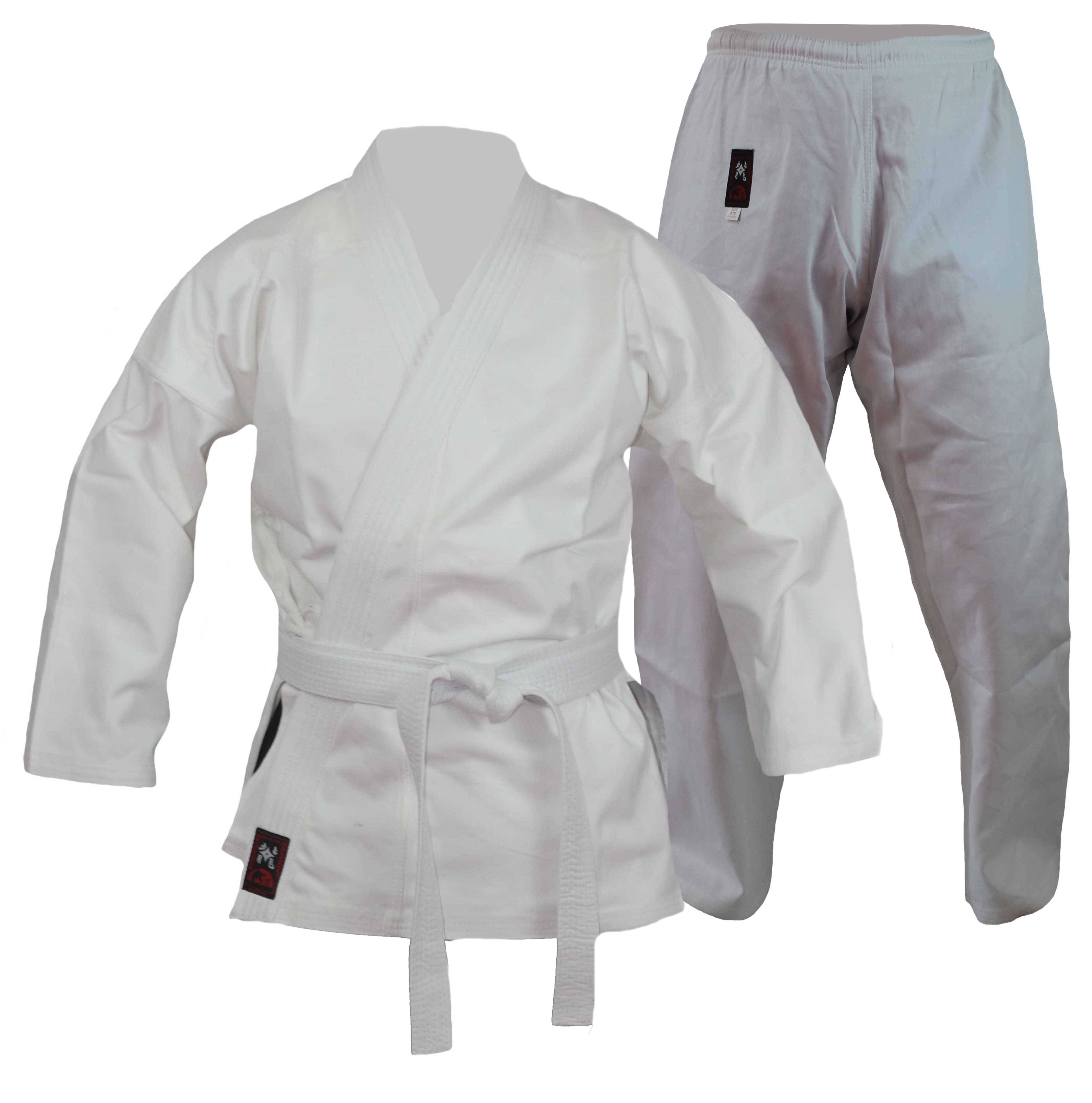 Ju-Jutsu/Jiu-Jitsu Anzug Sensei 16 oz weiß, extrem schwer