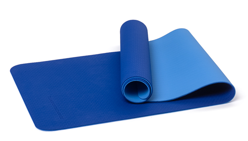 Yoga Matte Classic 2-farbig Blau-Hellblau