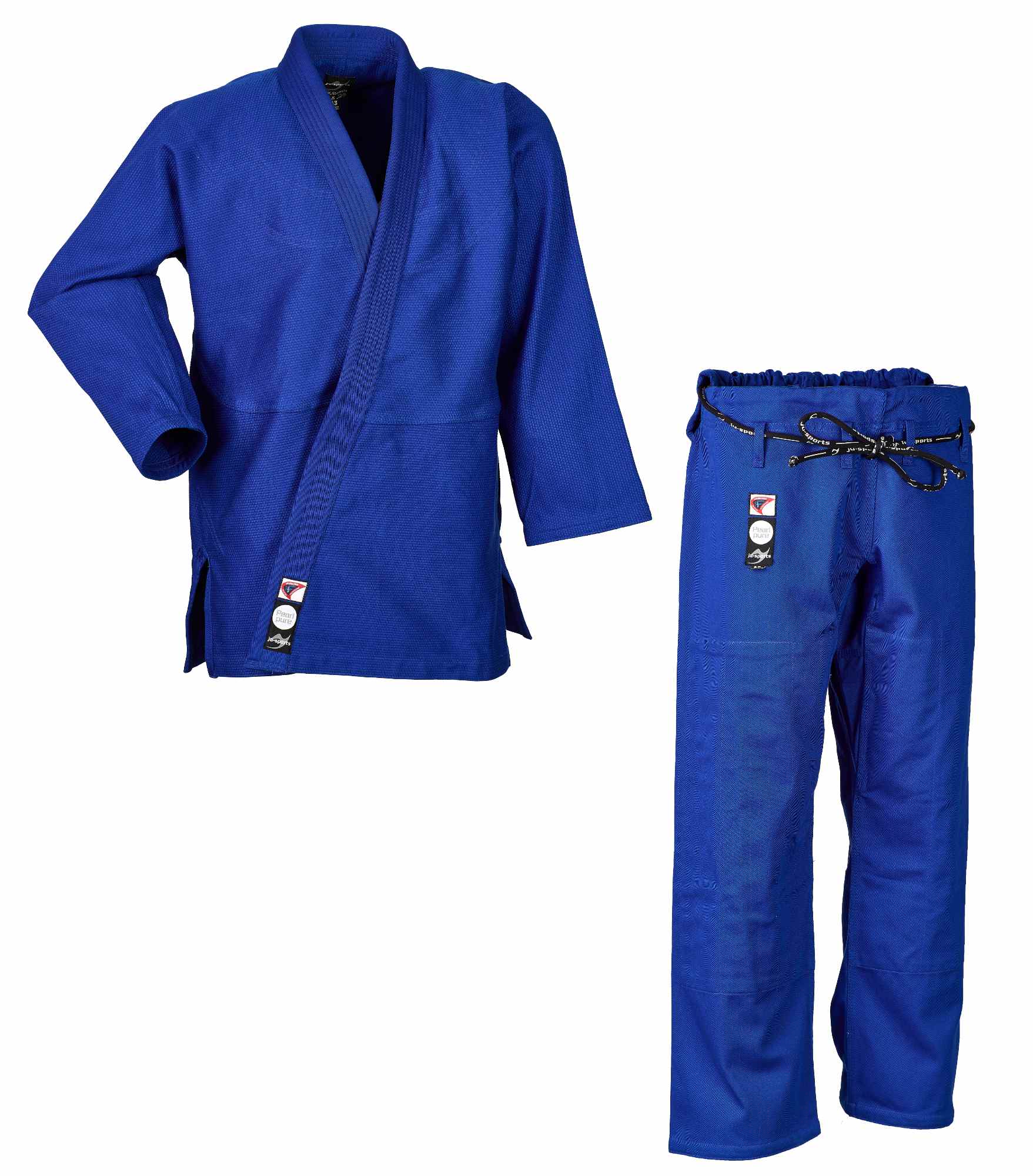 Ju Jutsu Anzug Pearl Pure Blau A6 = 190 - 200cm