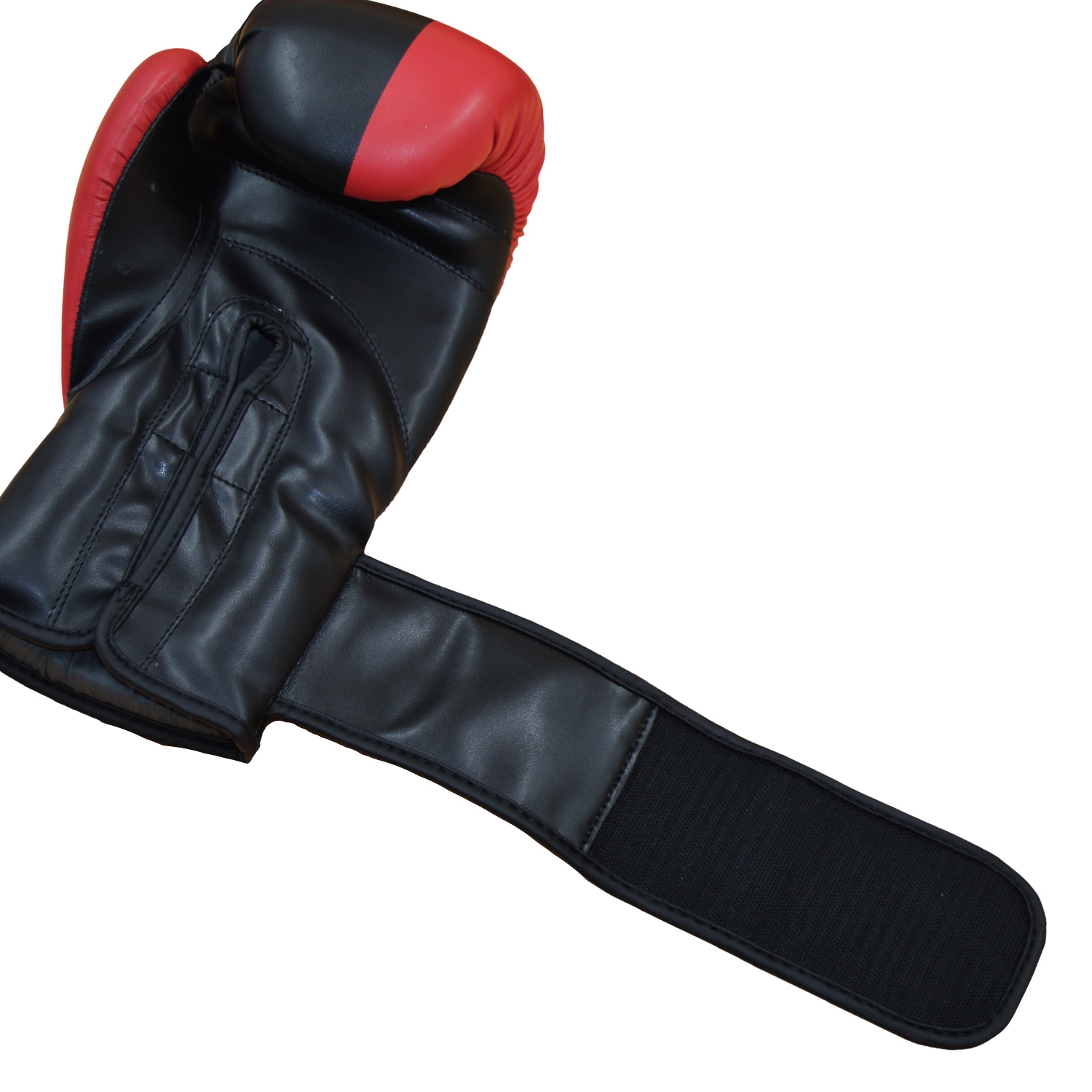 Junior Boxhandschuhe prepared to fight schwarz-rot 16 oz