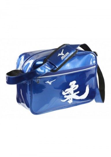 MIZUNO Umhängetasche large Vintage Judo blau L