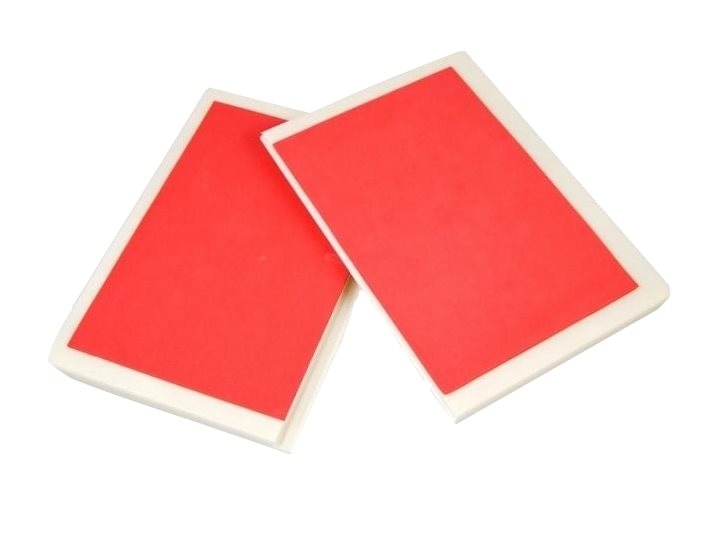 Bruchtest-Bretter, wiederverwendbare Bruchtestbretter rot 1,5 cm mittel