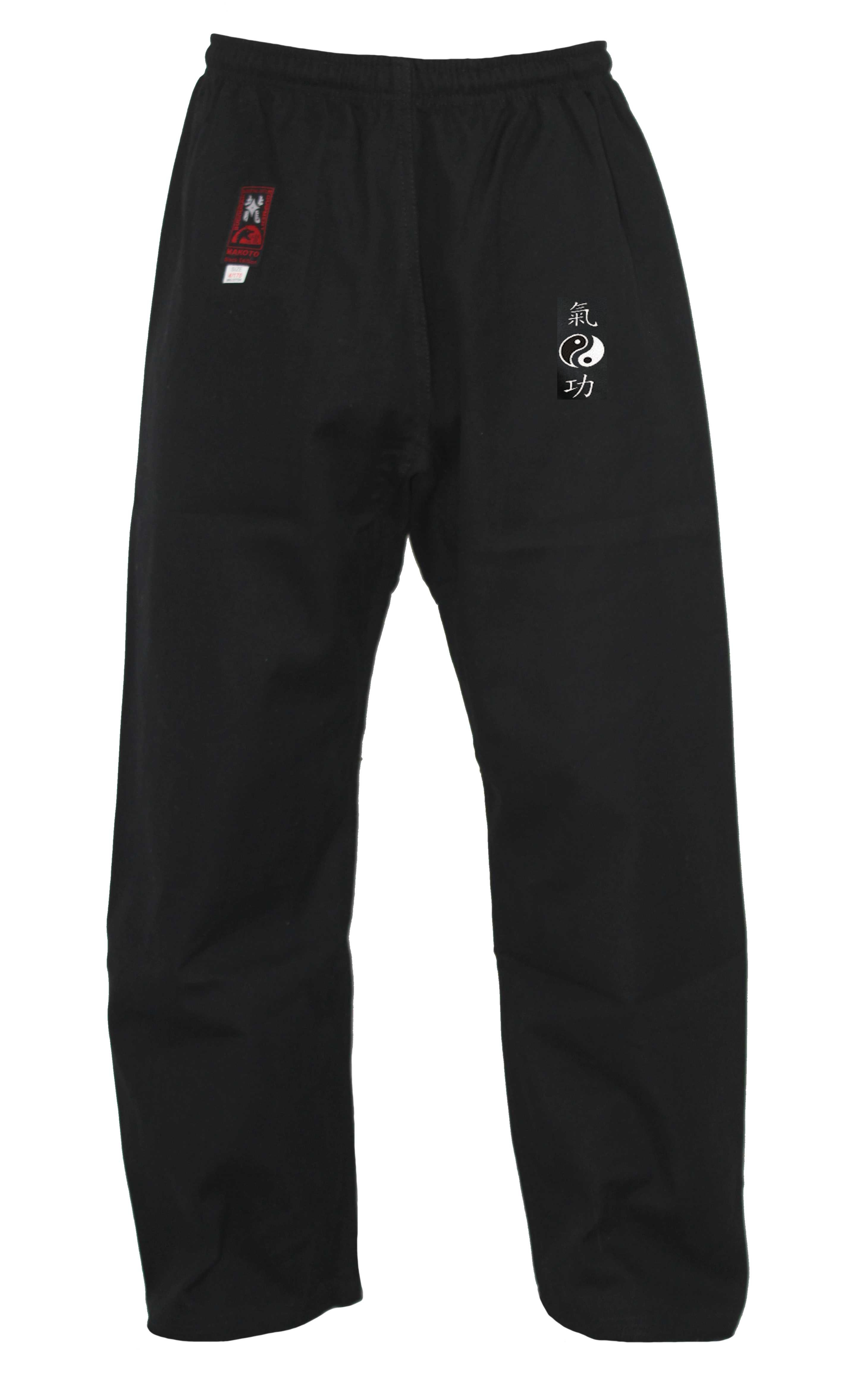 Qigong Hose mit Bestickung