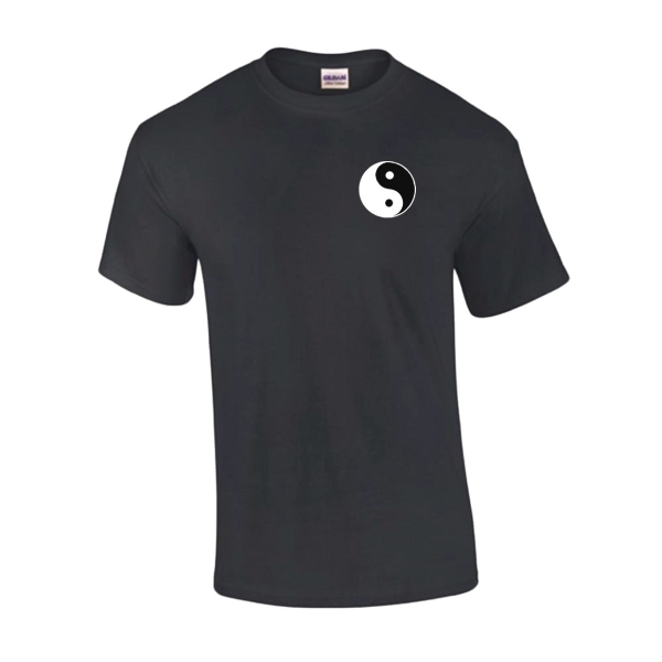 T-Shirt Yin-Yang Schwarz 4XL