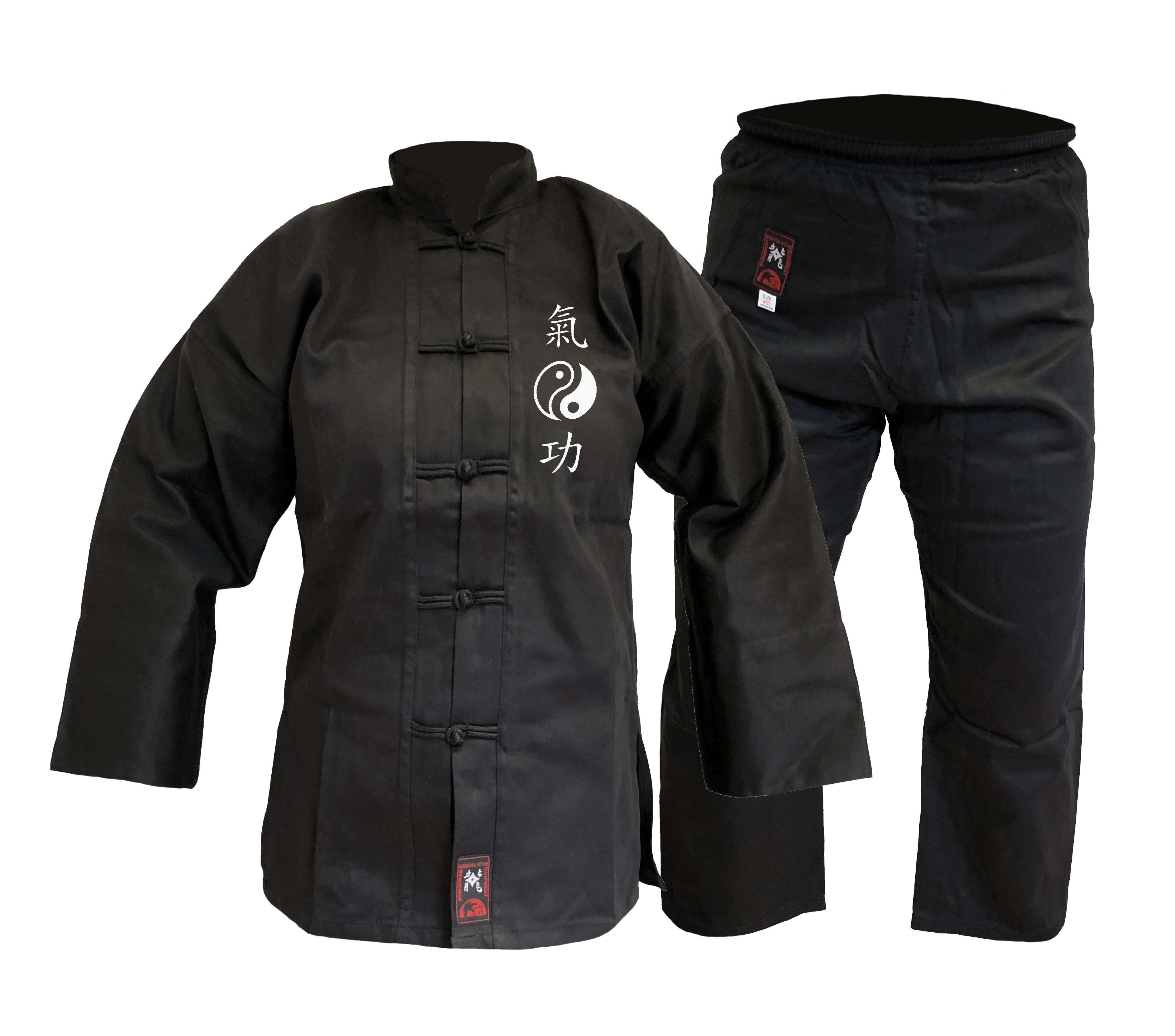 Qi Gong Anzug schwarz 200