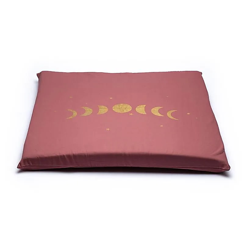 Meditationsmatte Deluxe mit Motiv Mondphasen