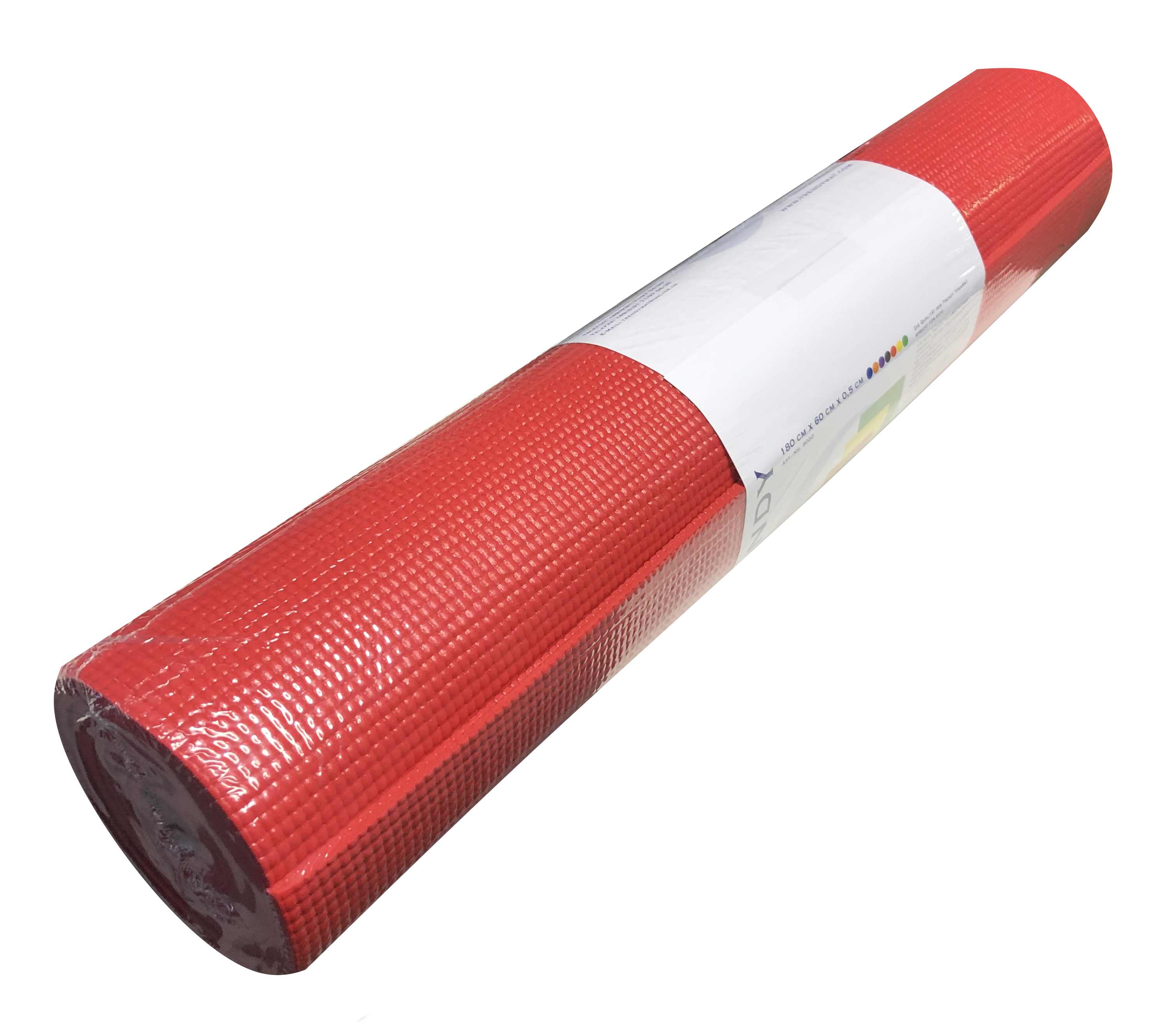 Yogamatte Quality in verschiedene Farben rot