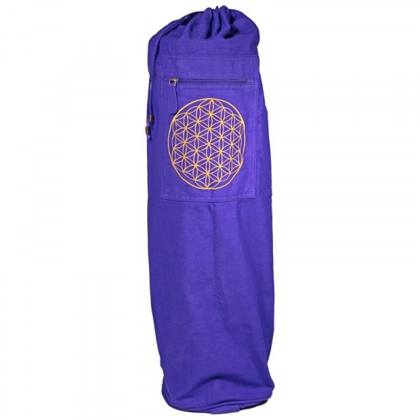 Tasche für Yogamatte violett, Yogatasche
